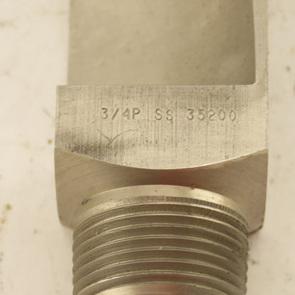 Spray Systems Inc. 35200 Flat Jet 3/4 P Stainless Steel Sprayer Nozzle #3A