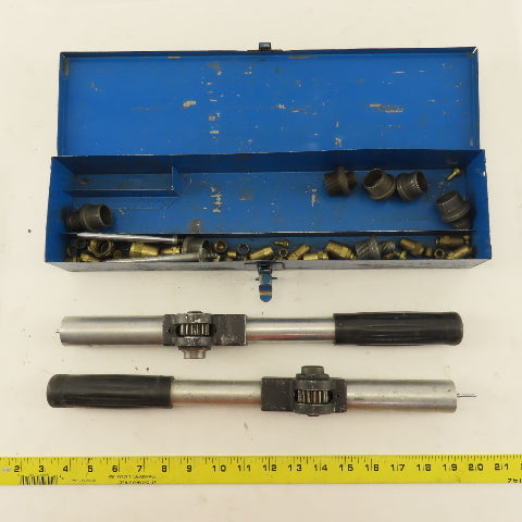 Clevite Industries Ratchet 1/2 Drive Manual Flaring Tools W/ Adapters Parts