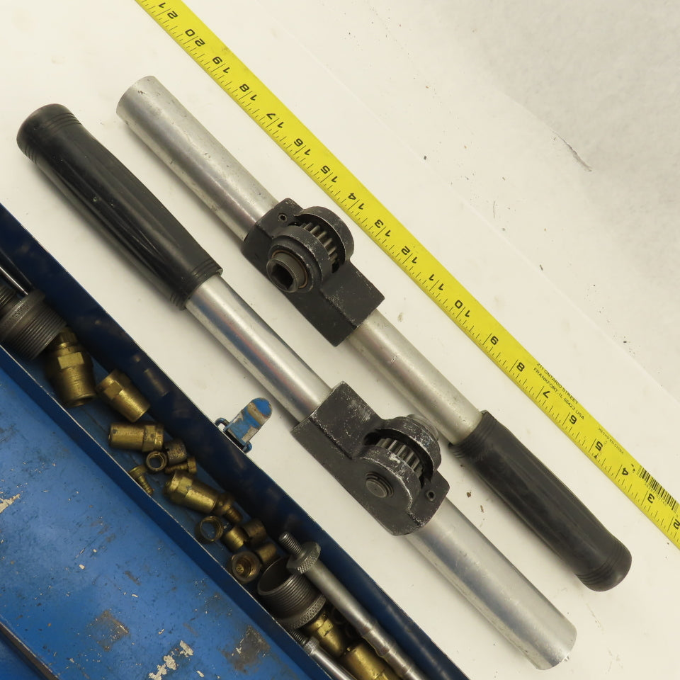 Clevite Industries Ratchet 1/2 Drive Manual Flaring Tools W/ Adapters Parts