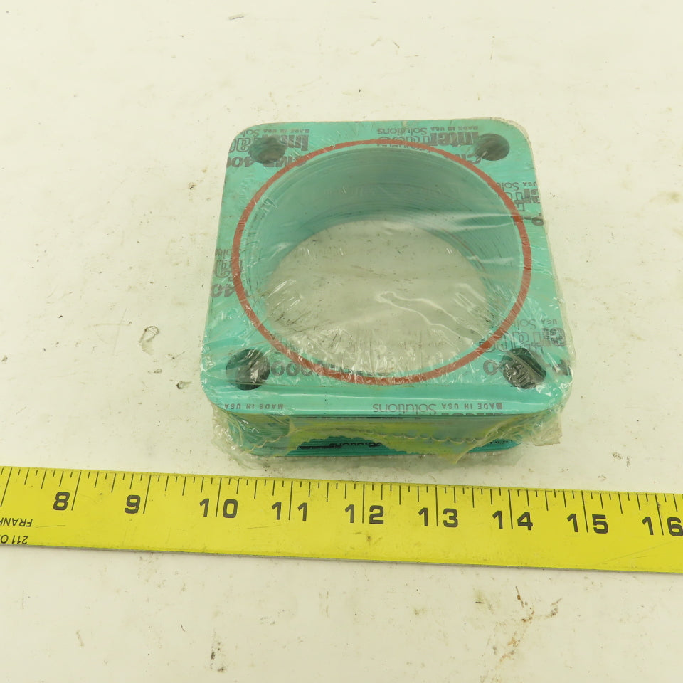 Electro Motive 40040019 4-3/16" Square Flange Gasket 3-3/4" Hole Lot Of 25