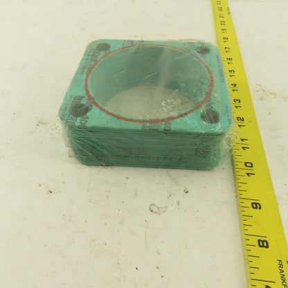 Electro Motive 40040019 4-3/16" Square Flange Gasket 3-3/4" Hole Lot Of 25