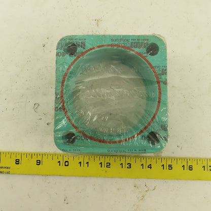 Electro Motive 40040019 4-3/16" Square Flange Gasket 3-3/4" Hole Lot Of 25