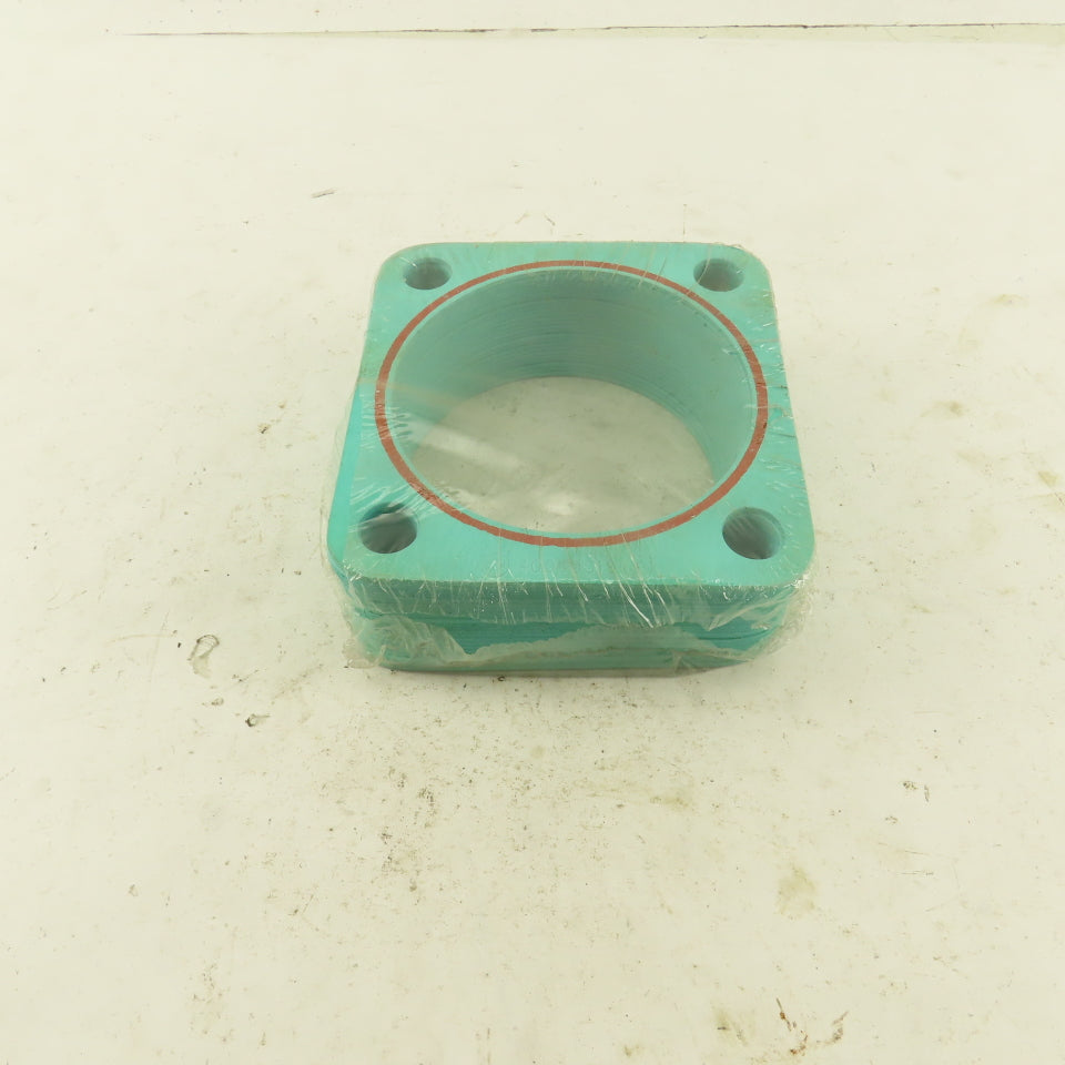 Electro Motive 40040019 4-3/16" Square Flange Gasket 3-3/4" Hole Lot Of 25