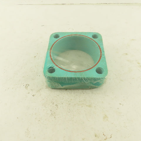 Electro Motive 40040019 4-3/16" Square Flange Gasket 3-3/4" Hole Lot Of 25