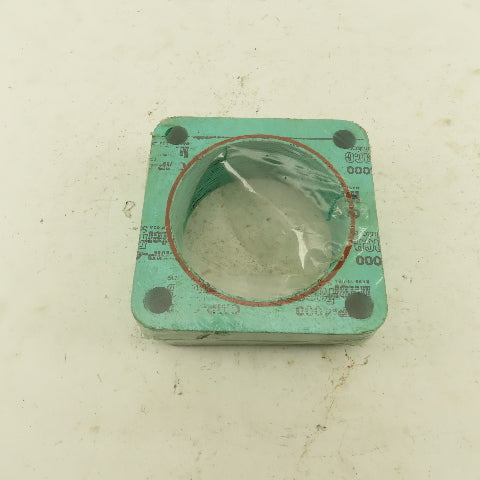 Electro Motive 5-11/64" Square Flange Gasket 3-13/16" Hole Lot Of 25