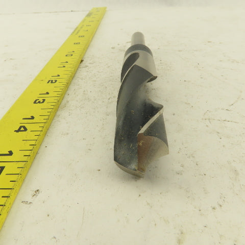 Republic Drill 7/8" Dia. 118° HSS Drill Bit 1/2" Reduced Shank 6-1/2" OAL