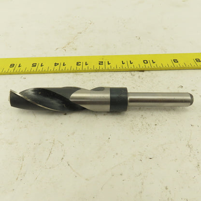 Republic Drill 7/8" Dia. 118° HSS Drill Bit 1/2" Reduced Shank 6-1/2" OAL