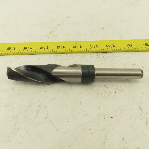 Republic Drill 7/8" Dia. 118° HSS Drill Bit 1/2" Reduced Shank 6-1/2" OAL