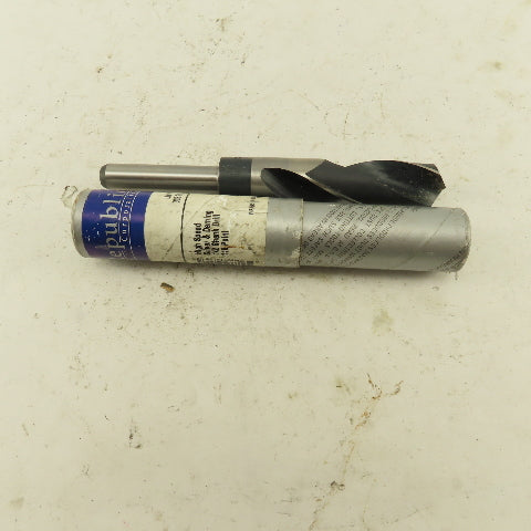 Republic Drill 7/8" Dia. 118° HSS Drill Bit 1/2" Reduced Shank 6-1/2" OAL