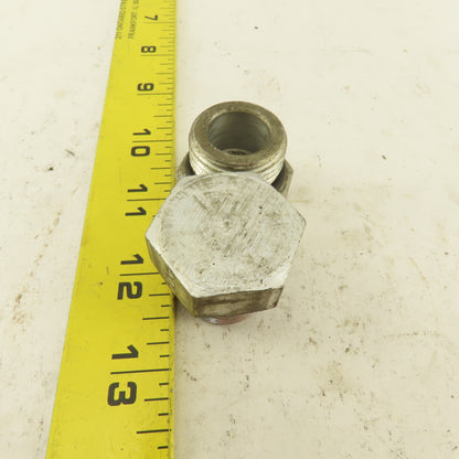 1-1/16-12 O-Ring Seat Hydraulic Steel Plug Lot Of 2