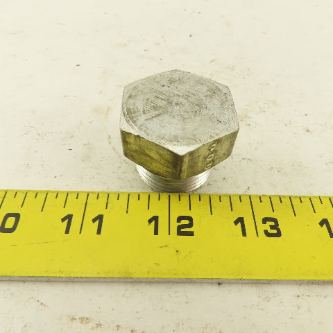 1-1/16-12 O-Ring Seat Hydraulic Steel Plug Lot Of 2