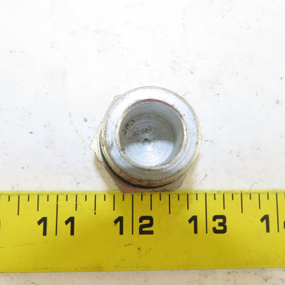 1-1/16-12 O-Ring Seat Hydraulic Steel Plug Lot Of 2