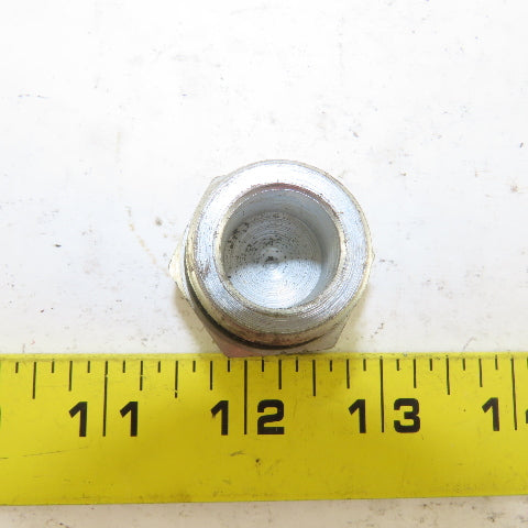 1-1/16-12 O-Ring Seat Hydraulic Steel Plug Lot Of 2