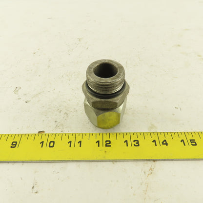 1-3/16-12 ORB x 1-3/16-12 (-14) JIC Male Straight Connector 3/4" Tube