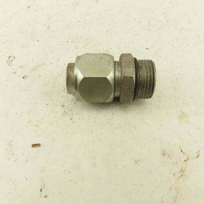 1-3/16-12 ORB x 1-3/16-12 (-14) JIC Male Straight Connector 3/4" Tube