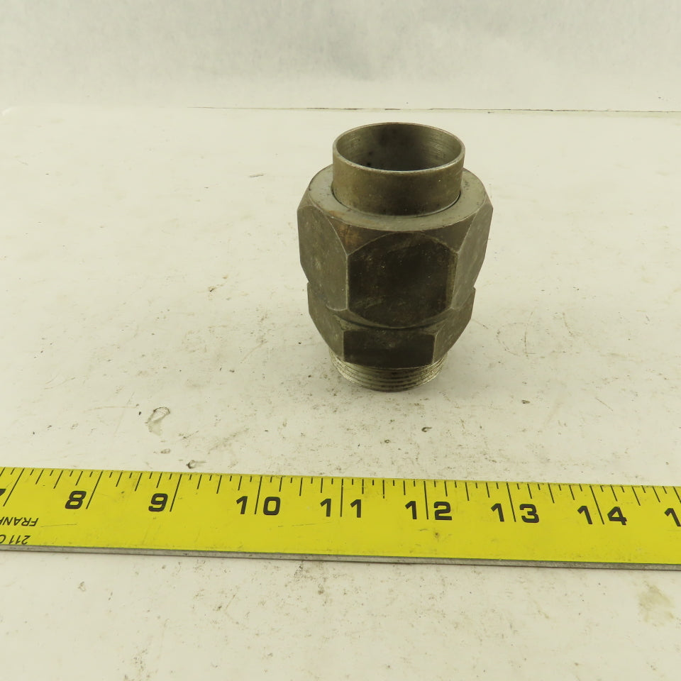 1-7/8-12 ORB x 1-7/8-12 (-24) Straight Hydraulic Fitting 1-1/2" Tube