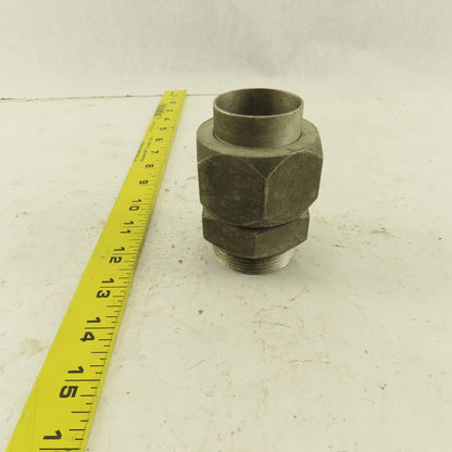 1-7/8-12 ORB x 1-7/8-12 (-24) Straight Hydraulic Fitting 1-1/2" Tube