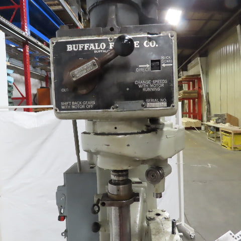 Buffalo Forge Vintage 26" Drill Press 3MT 440V 3Ph Variable Speed 125-2000RPM