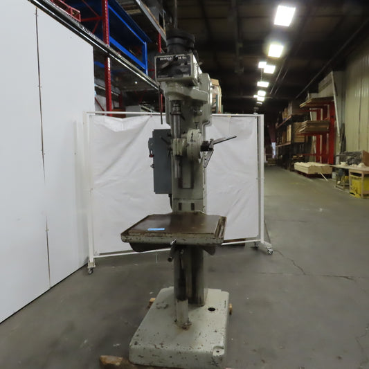 Buffalo Forge Vintage 26" Drill Press 3MT 440V 3Ph Variable Speed 125-2000RPM