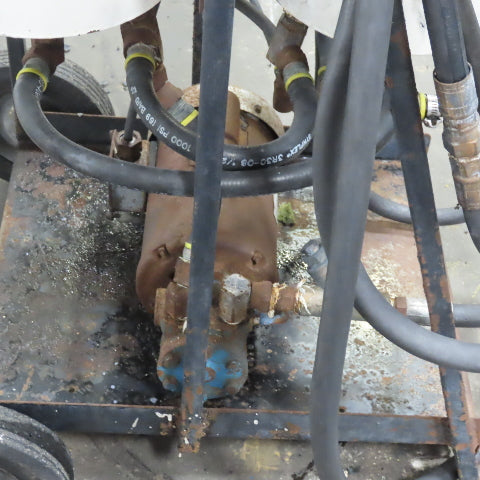 Hydraulic Filtering System W/Hoses & Cart 1/2Hp 115V