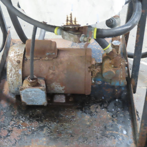 Hydraulic Filtering System W/Hoses & Cart 1/2Hp 115V