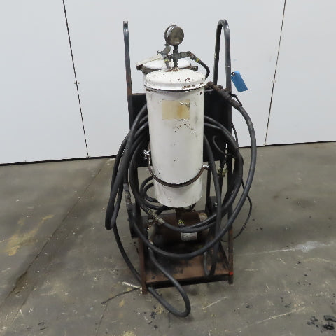 Hydraulic Filtering System W/Hoses & Cart 1/2Hp 115V