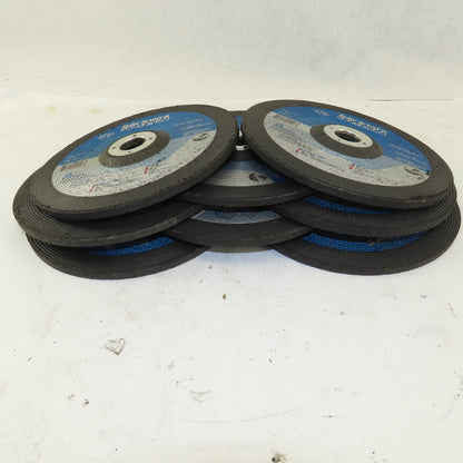Bay State 242728 7" x 1/4" Thick Type 27 Grinding Wheel 7/8" Arbor Lot Of 8