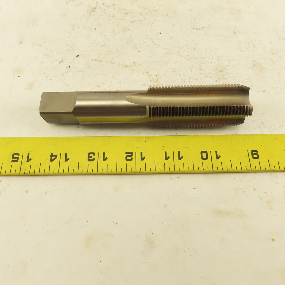 Cleveland C54973 1-1/8"-12 Bottoming Hand Tap 4 Flute Straight Flute HSS