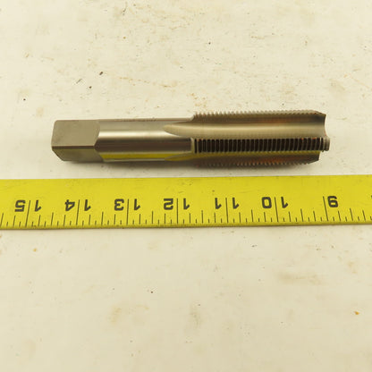 Cleveland C54973 1-1/8"-12 Bottoming Hand Tap 4 Flute Straight Flute HSS
