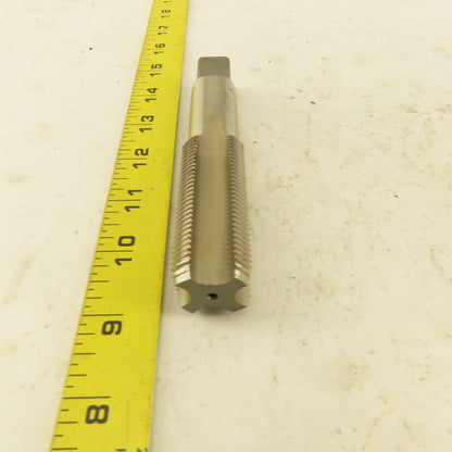 Cleveland C54973 1-1/8"-12 Bottoming Hand Tap 4 Flute Straight Flute HSS