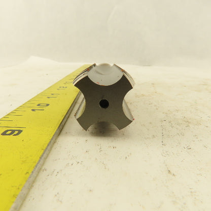 Cleveland C54973 1-1/8"-12 Bottoming Hand Tap 4 Flute Straight Flute HSS