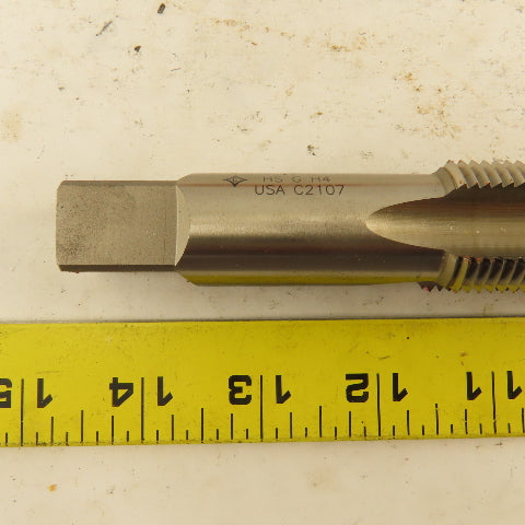 Cleveland C54973 1-1/8"-12 Bottoming Hand Tap 4 Flute Straight Flute HSS