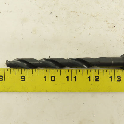 Precision Twist Drill 31/64" Dia. 2 Flute Twist Drill 2MT Taper 8-1/2" OAL