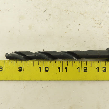 Precision Twist Drill 31/64" Dia. 2 Flute Twist Drill 2MT Taper 8-1/2" OAL