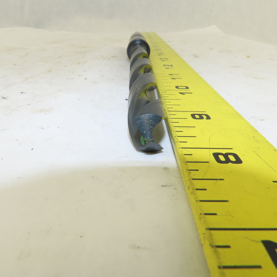 Precision Twist Drill 31/64" Dia. 2 Flute Twist Drill 2MT Taper 8-1/2" OAL