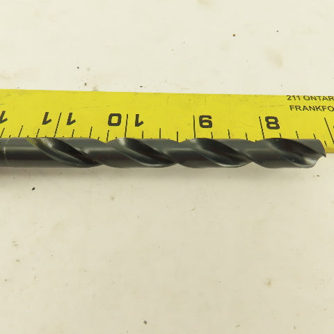 Precision Twist Drill 25/64" Dia. 2 Flute Twist Drill 2MT Taper HSS 7-5/8" OAL