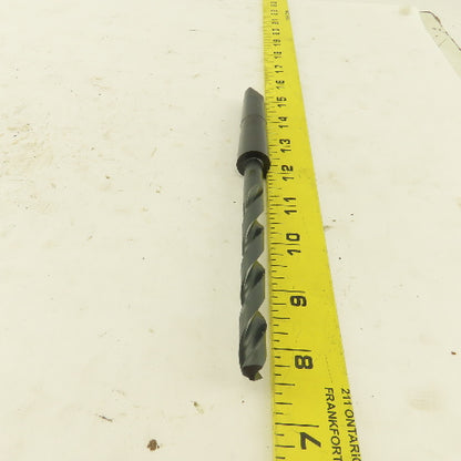 Precision Twist Drill 25/64" Dia. 2 Flute Twist Drill 2MT Taper HSS 7-5/8" OAL
