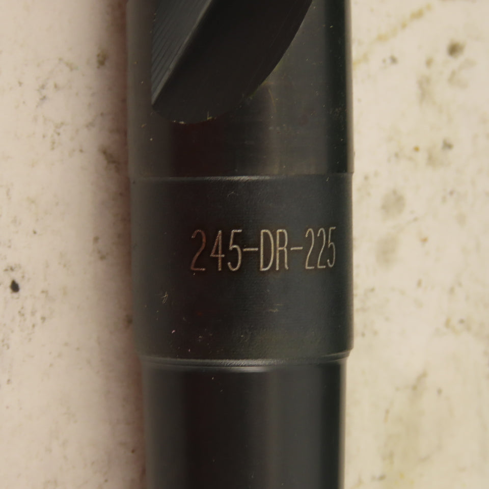 Precision Twist Drill 245-DR-225 25/32 Dia. Steam Oxide Drill 2MT Taper 10" OAL