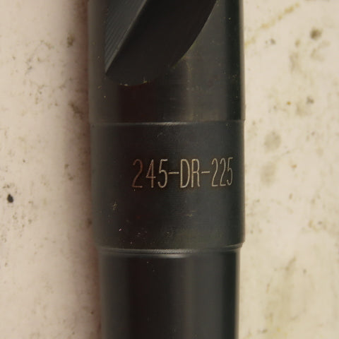 Precision Twist Drill 245-DR-225 25/32 Dia. Steam Oxide Drill 2MT Taper 10" OAL