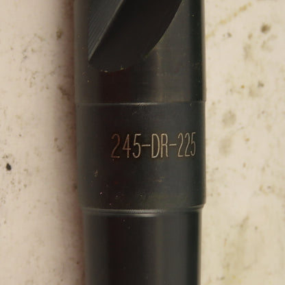 Precision Twist Drill 245-DR-225 25/32 Dia. Steam Oxide Drill 2MT Taper 10" OAL