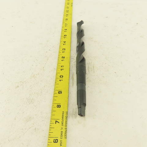 Precision Twist Drill 245-DR-225 25/32 Dia. Steam Oxide Drill 2MT Taper 10" OAL
