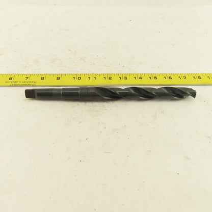 Precision Twist Drill 245-DR-225 25/32 Dia. Steam Oxide Drill 2MT Taper 10" OAL