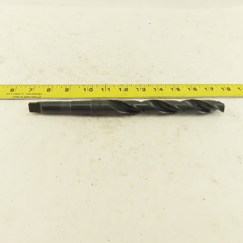 Precision Twist Drill 245-DR-225 25/32 Dia. Steam Oxide Drill 2MT Taper 10" OAL