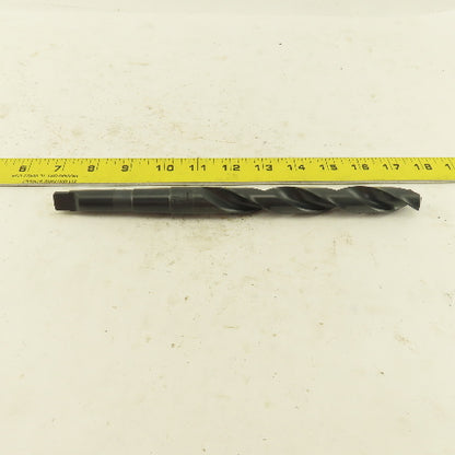 Precision Twist Drill 245-DR-225 25/32 Dia. Steam Oxide Drill 2MT Taper 10" OAL