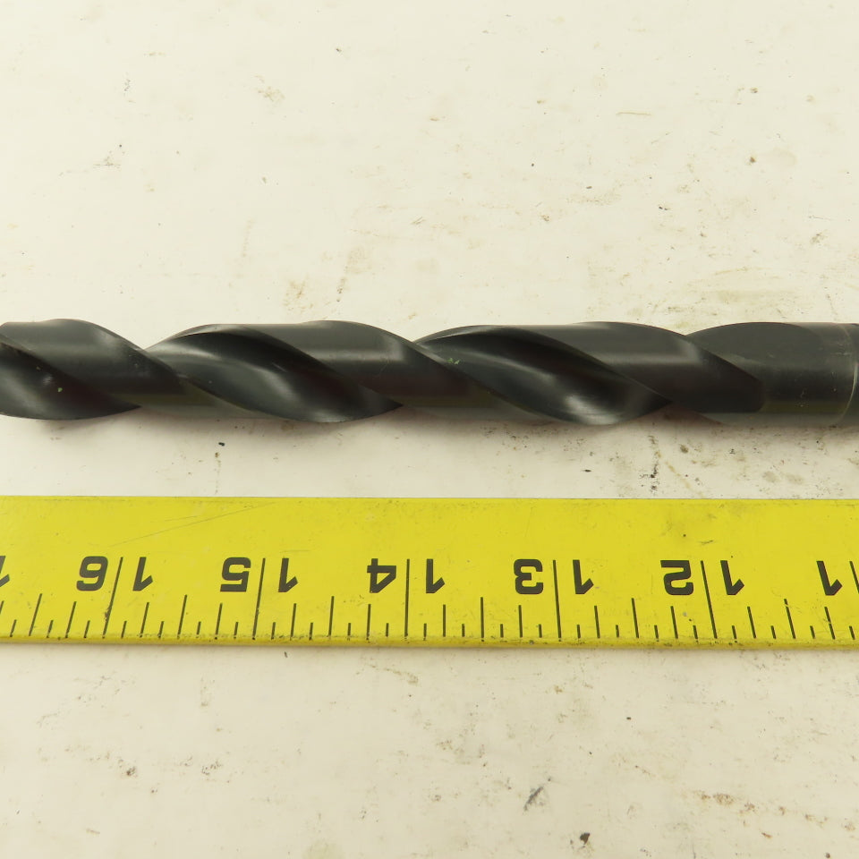 Precision Twist Drill 245-DR-225 25/32 Dia. Steam Oxide Drill 2MT Taper 10" OAL