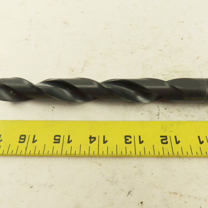 Precision Twist Drill 245-DR-225 25/32 Dia. Steam Oxide Drill 2MT Taper 10" OAL