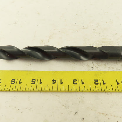 Precision Twist Drill 245-DR-225 25/32 Dia. Steam Oxide Drill 2MT Taper 10" OAL