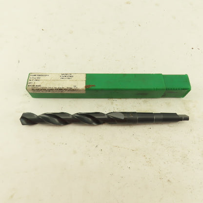 Precision Twist Drill 245-DR-225 25/32 Dia. Steam Oxide Drill 2MT Taper 10" OAL