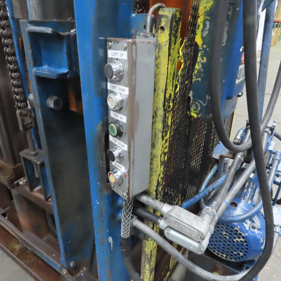 Industrial Foundry Melting Furnace Feeder Loader Dumping Elevator 208-230/460V