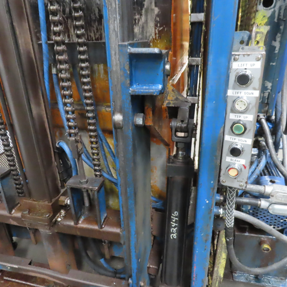 Industrial Foundry Melting Furnace Feeder Loader Dumping Elevator 208-230/460V